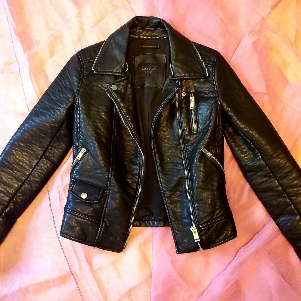 🌼Zara Leather Jacket